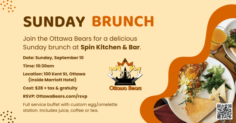 Bear Brunch at Spin September 10