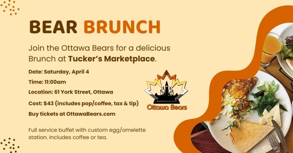 Ottawa Bears Brunch Poster